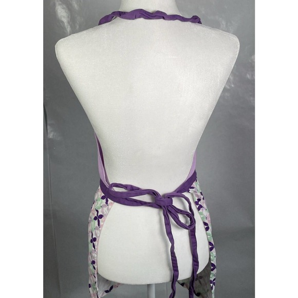 American Girl Star Baker Apron for Big Girls Adult Purple Pink One Size - Picture 3 of 8